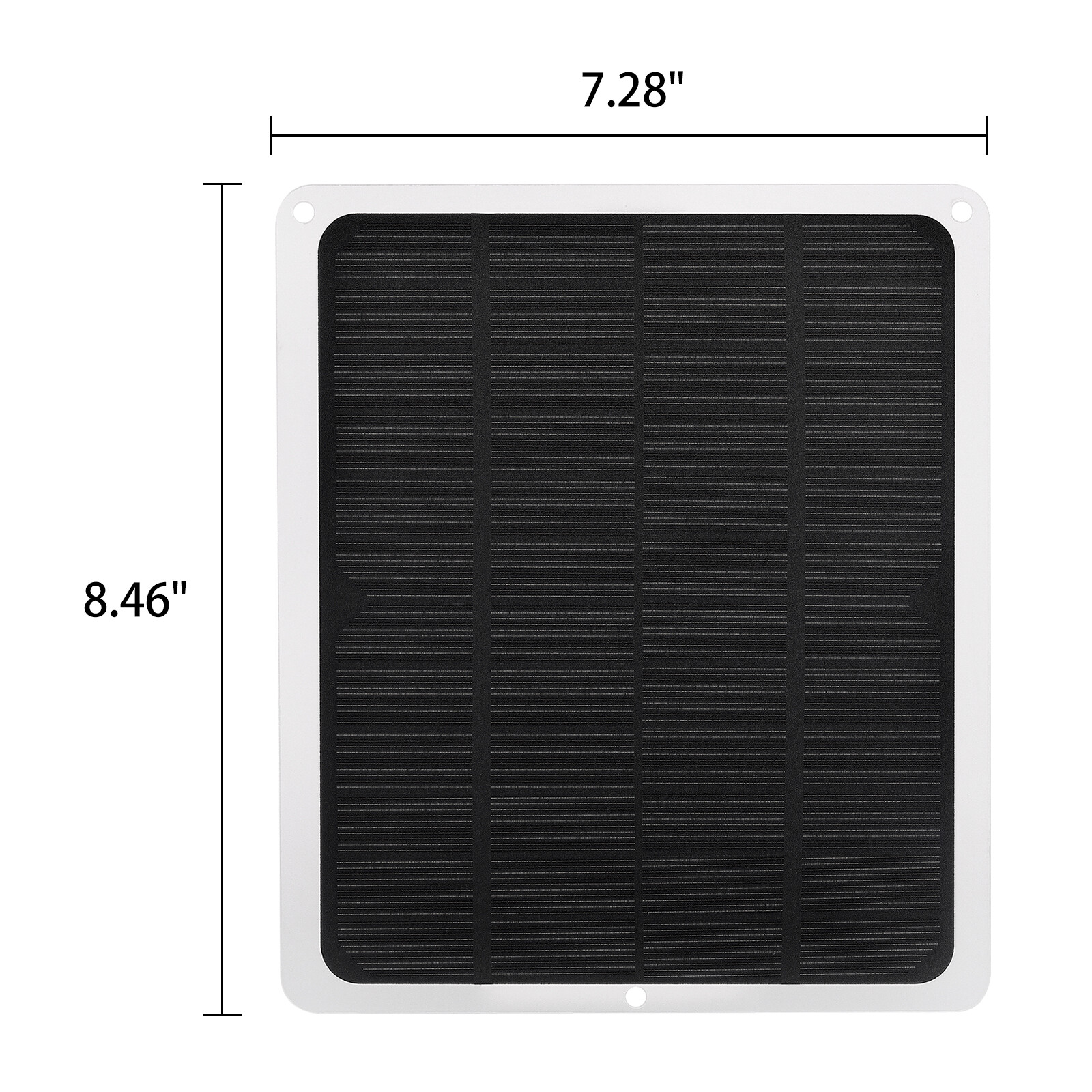 10W 12V Solar Panel Trickle Battery Charger Kit Maintainer Boat RV Car Vehicle