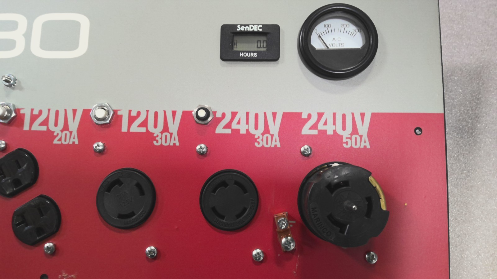 VOLT MASTER GENERATOR POWER PANEL XDR130 (CO3C3) #(1)