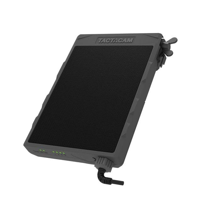 Solar Panel for Cellular Trail Cameras 12V Charger Lithium Battery Included