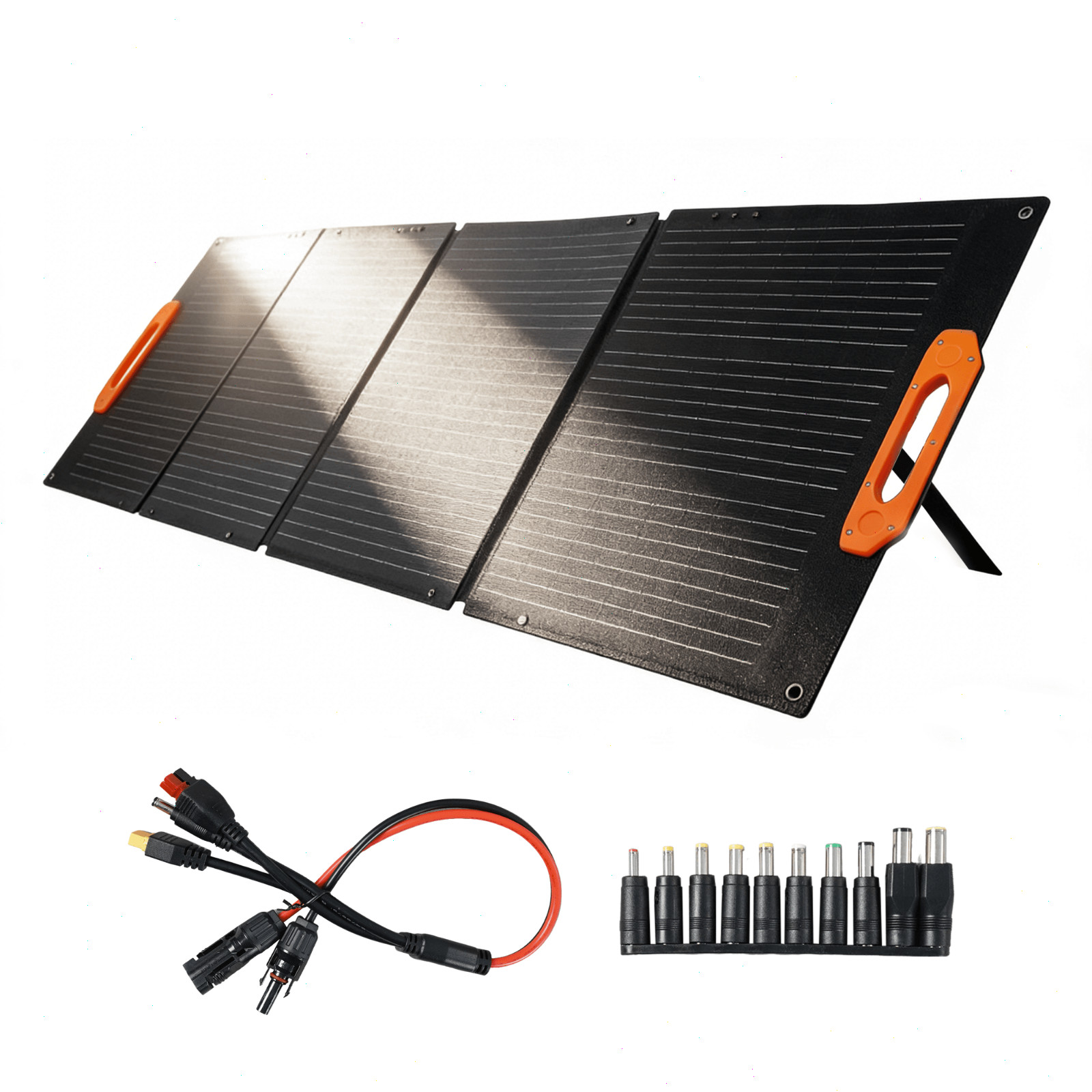 N-Type 16BB 200W Portable Solar Panel, Foldable Monocrystalline Panel