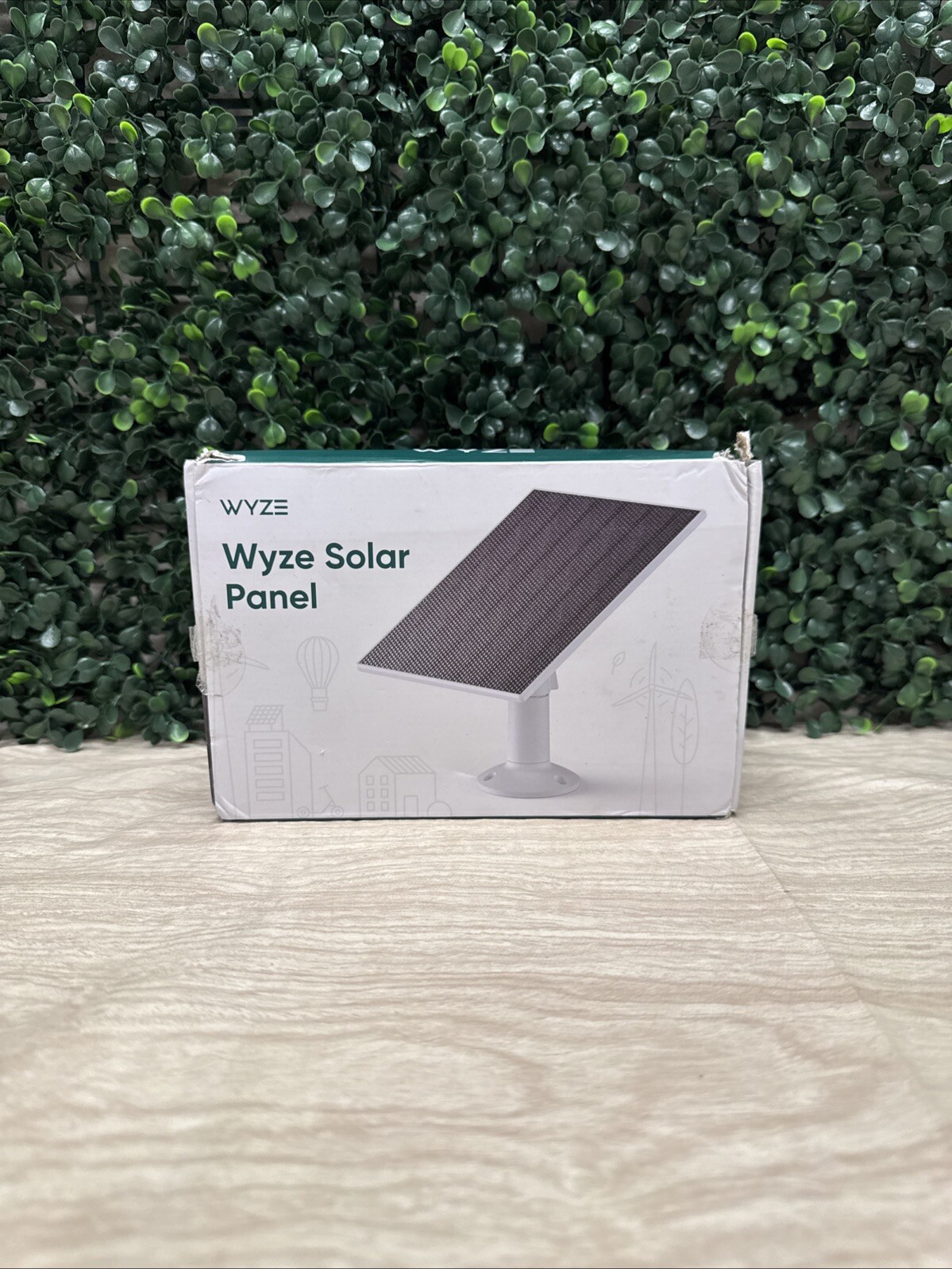 Wyze WSP2W Solar Panel – White – New – Open Box