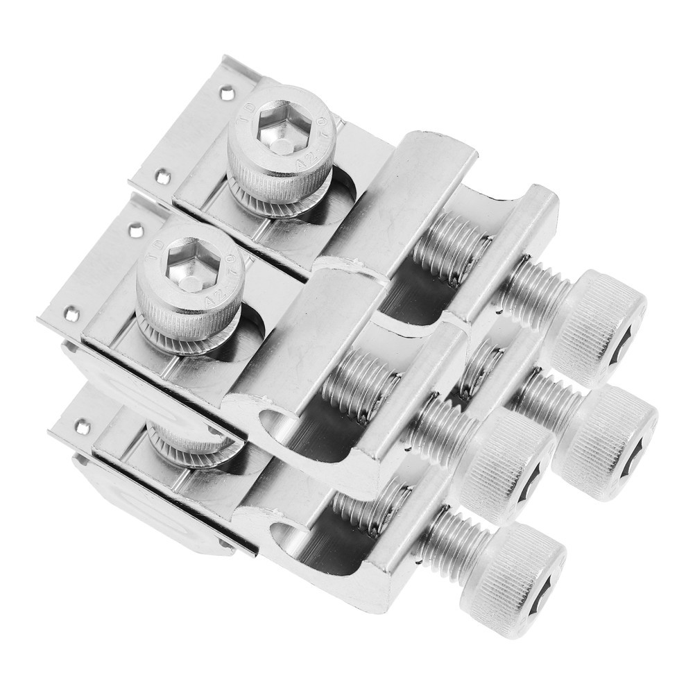 4 Pcs Solar Mounting System Accessories Aluminum Grounding Lug Wire Clamps
