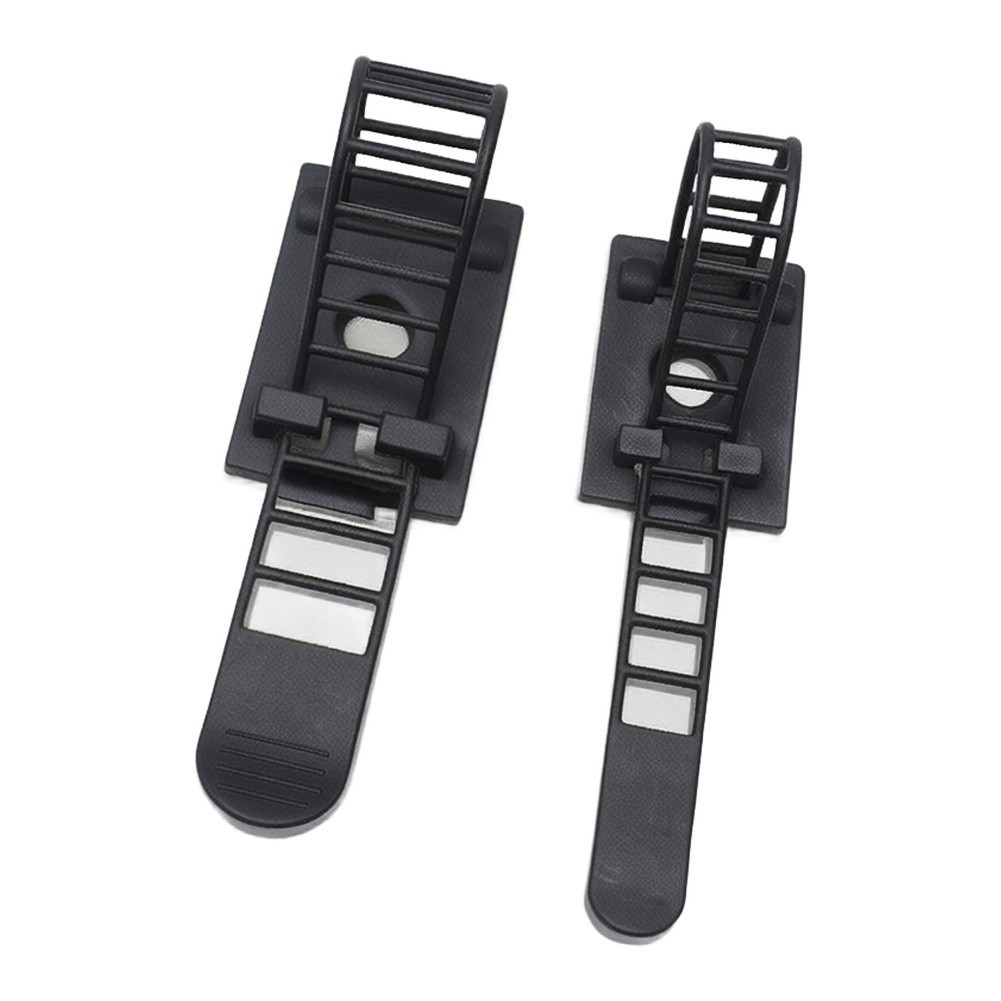 100pcs For Cable Organizer Base Black Nylon for Desk Wall Workshop Setup
