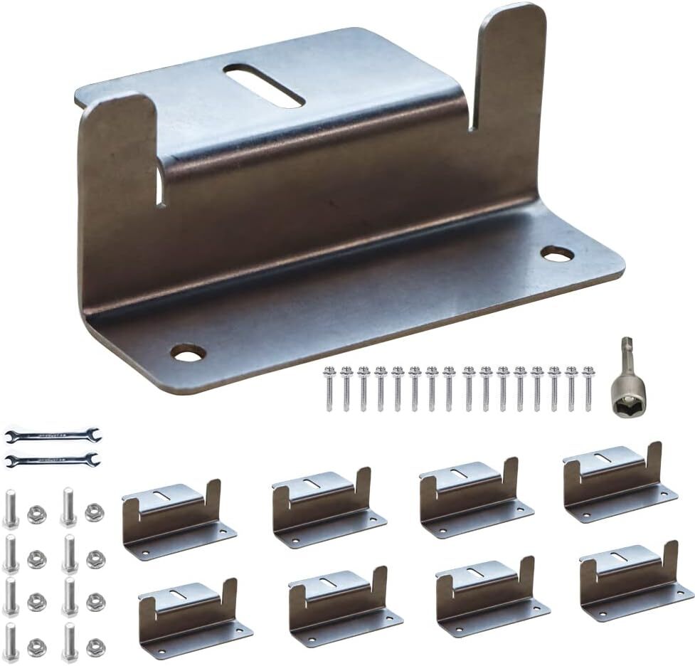 Solar Panel Mounting Brackets Z Bracket, with Nuts and Bolts,Suitable for 50W to