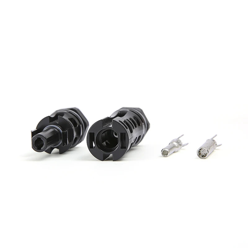 1 Pair PV Connector 1500V 35A IP67 Panel Mount Coupler For Inverter System