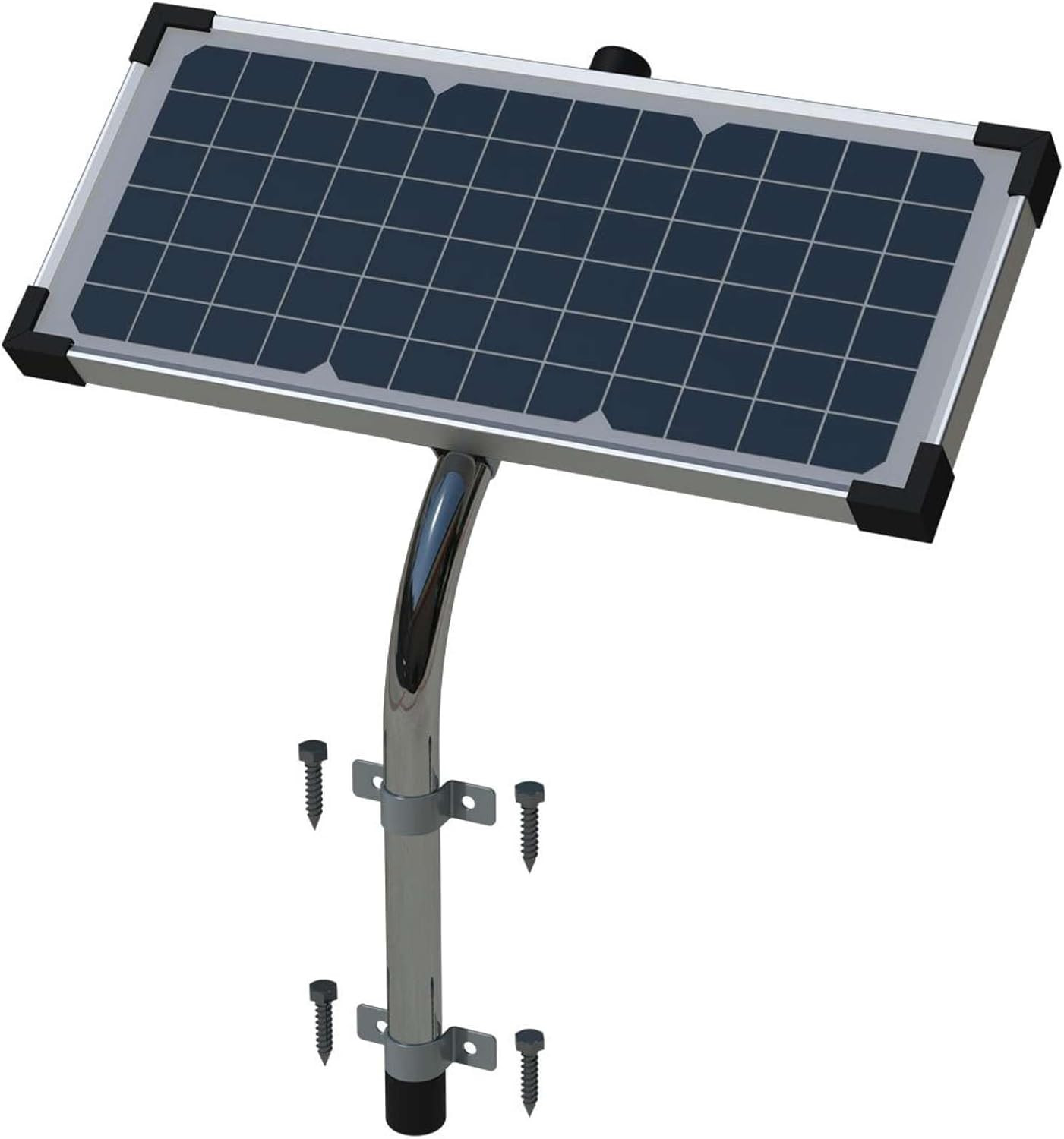 Ghost Controls Premium Monocrystalline Solar Panel for Automatic Gate Opener Sys