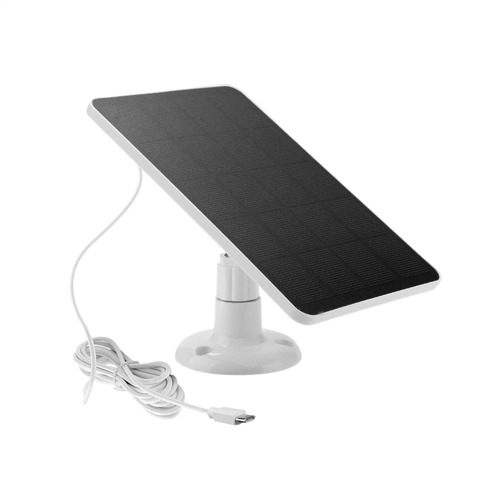 10W 6V Type-C Solar Panel Camera Outdoor Charger Security Camera Home