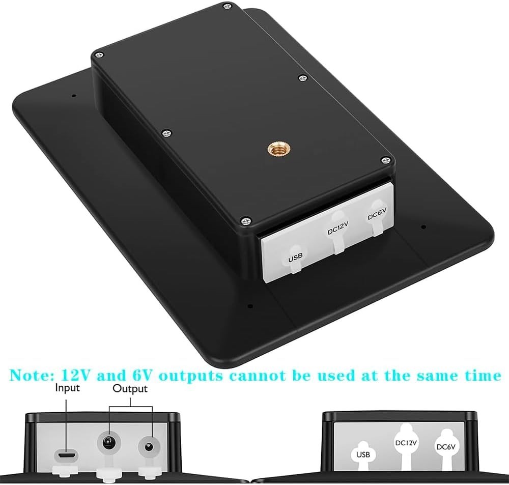 Solar Panel for Trail Camera, 5000mAh Rechargeable Battery, IP66 Waterproof, 10f