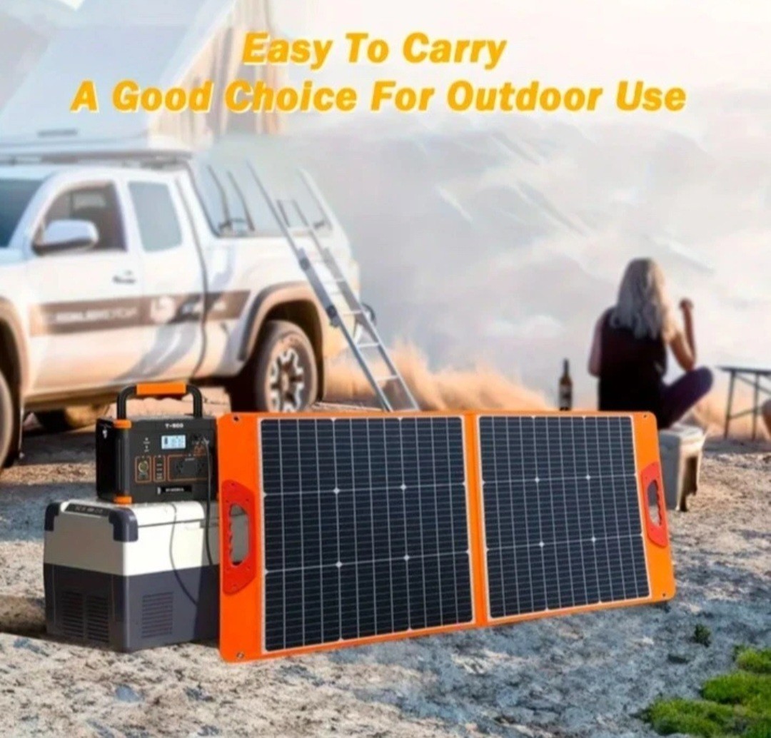 EL Solar 120W 18v Solar Panel – SP100BK1 Detachable Panels