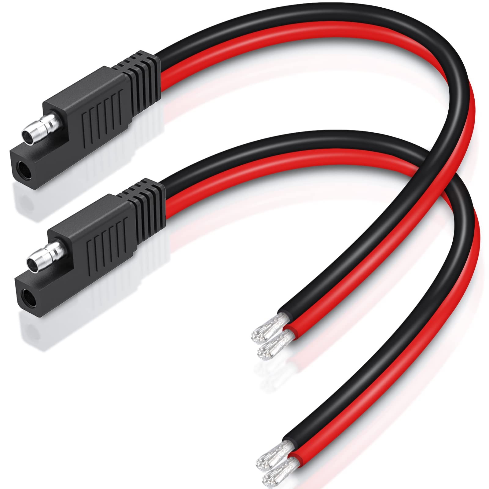 10AWG SAE Connector Extension Cable, Quick Disconnect Plug – Automotive & Sol…