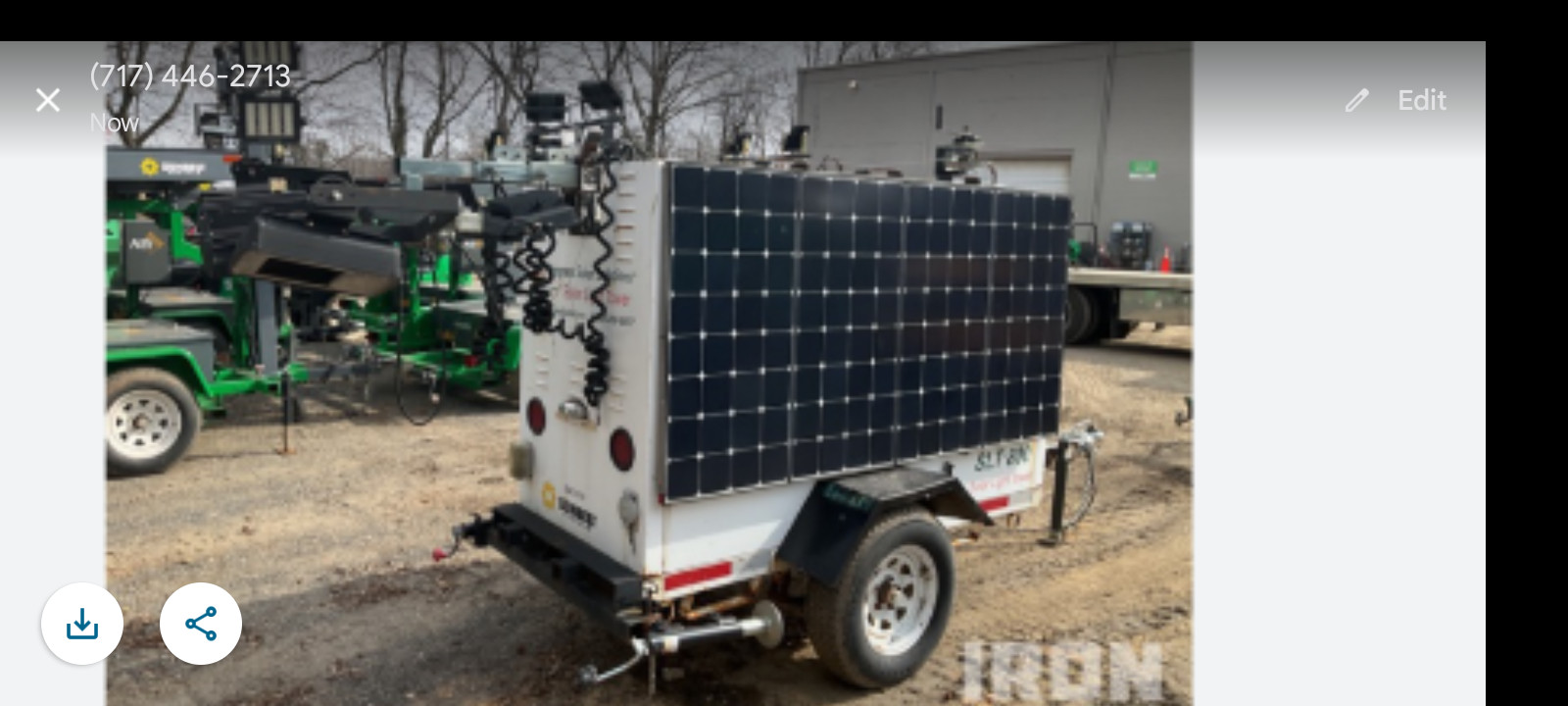 Solar light tower, generator, Mobile electrical plant And Lighting