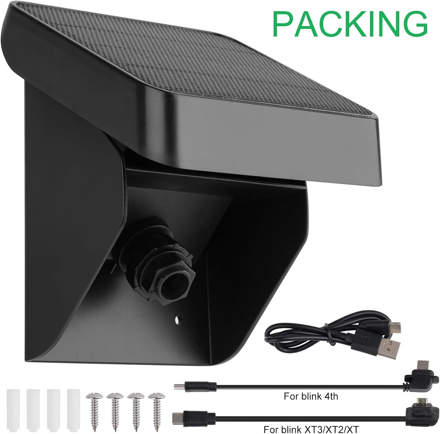 Efficient Solar Charging Solution for Blink 4 Cameras