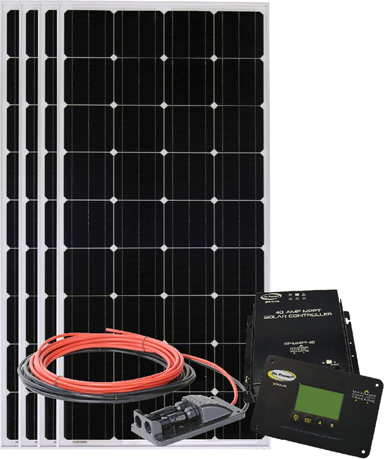 GO POWER Valterra Power Us, LLC GP-ECO-10 Solar Trickle Charger 10W .6A Kit