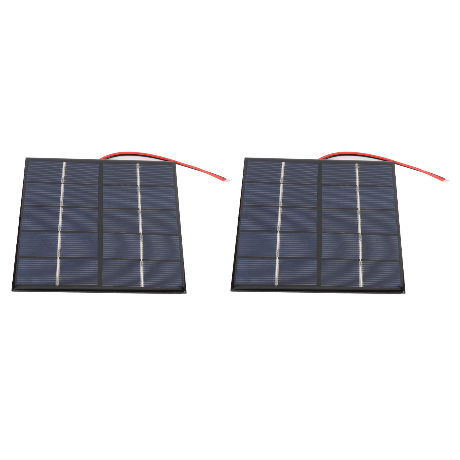 2PCS 1.2W 5V Solar Panel DIY Efficient Charger For Outdoor Use Easy To Use