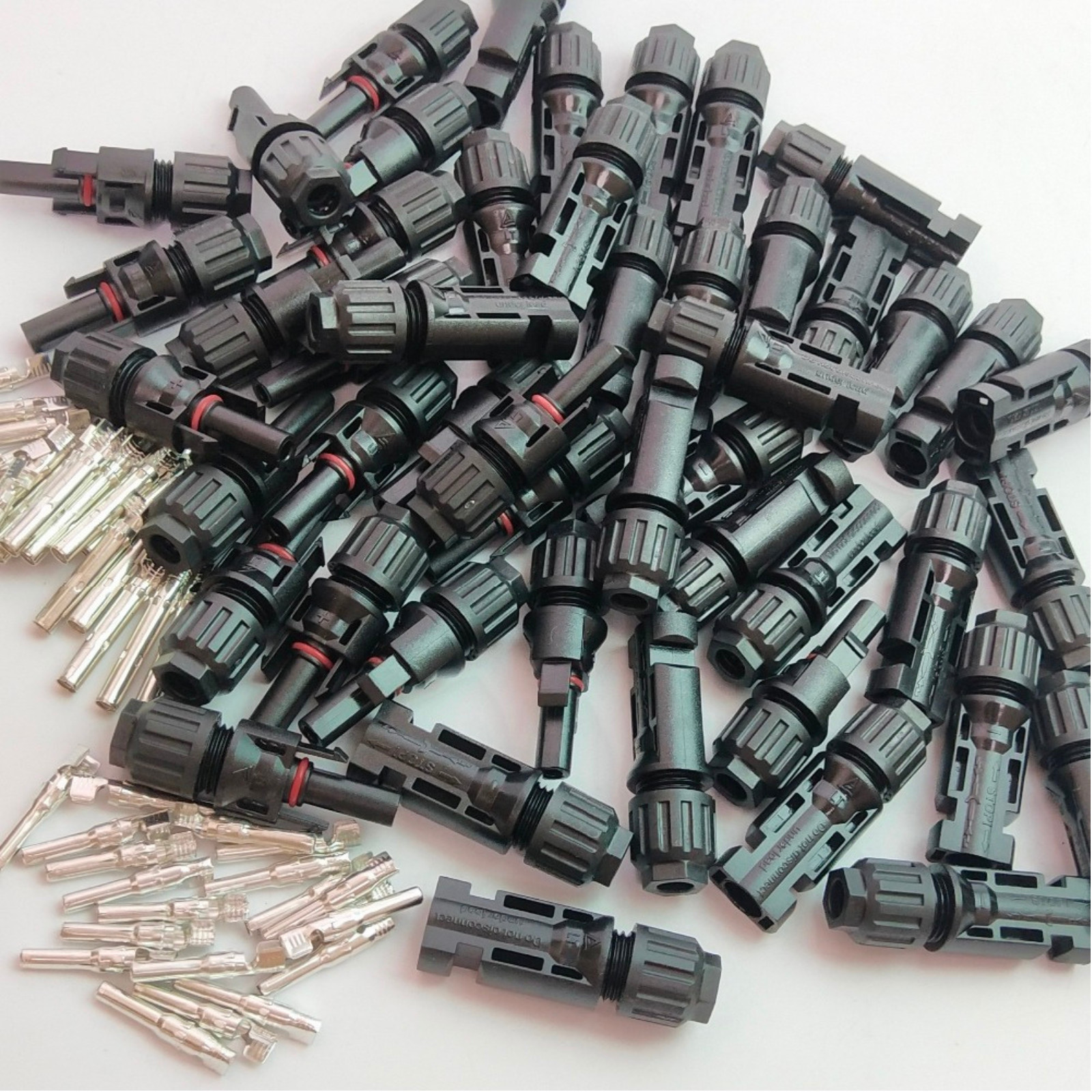 1/5/10 Pairs Solar Cable Connectors Male Female DIY For Solar Panel US