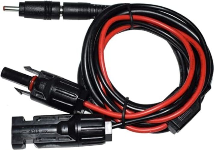 Solar Panel Connectors Compatible with M-C to DC 5.5MMx2.1MM (Main Cable)