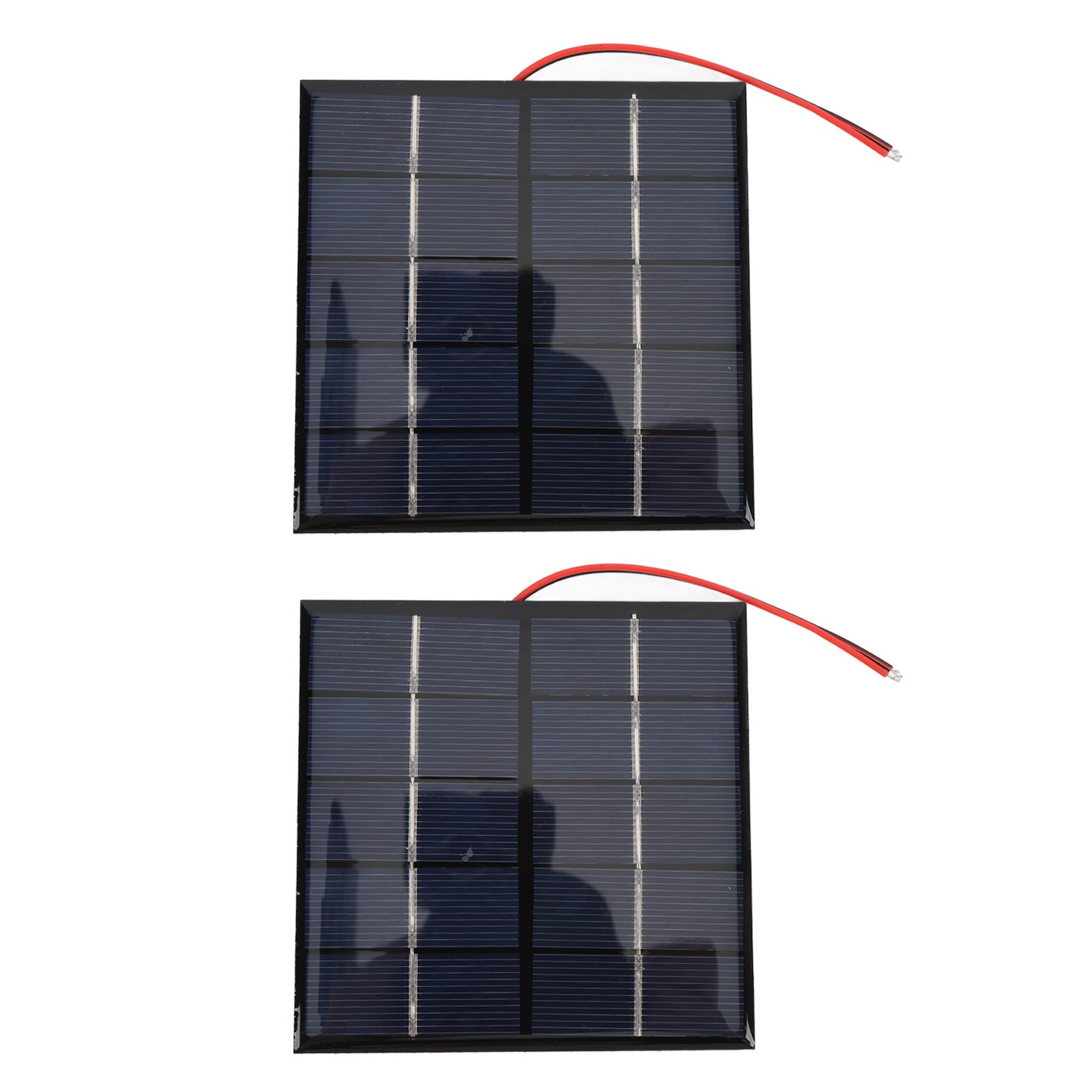 2PCS 1.2W 5V Solar Panel DIY Efficient Charger For Outdoor Use Easy To Use