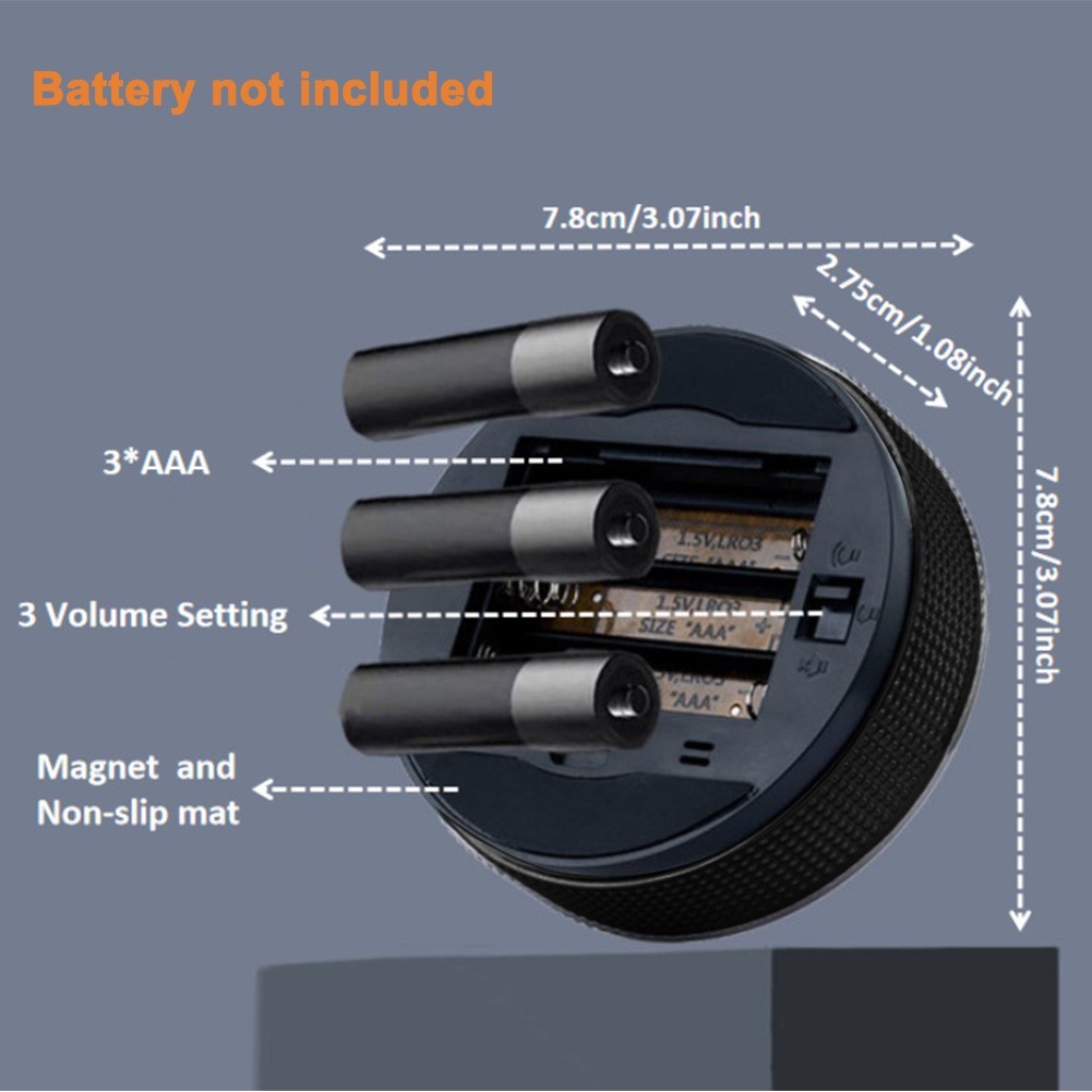 For Kitchen For Study Magnetic Timer Three Volume Modes Magnetic Attachment