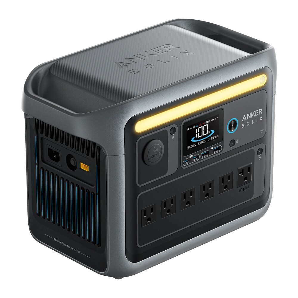 Anker SOLIX C1000X Portable Power Station 1800W Solar Generator 1056Wh|Refurbish
