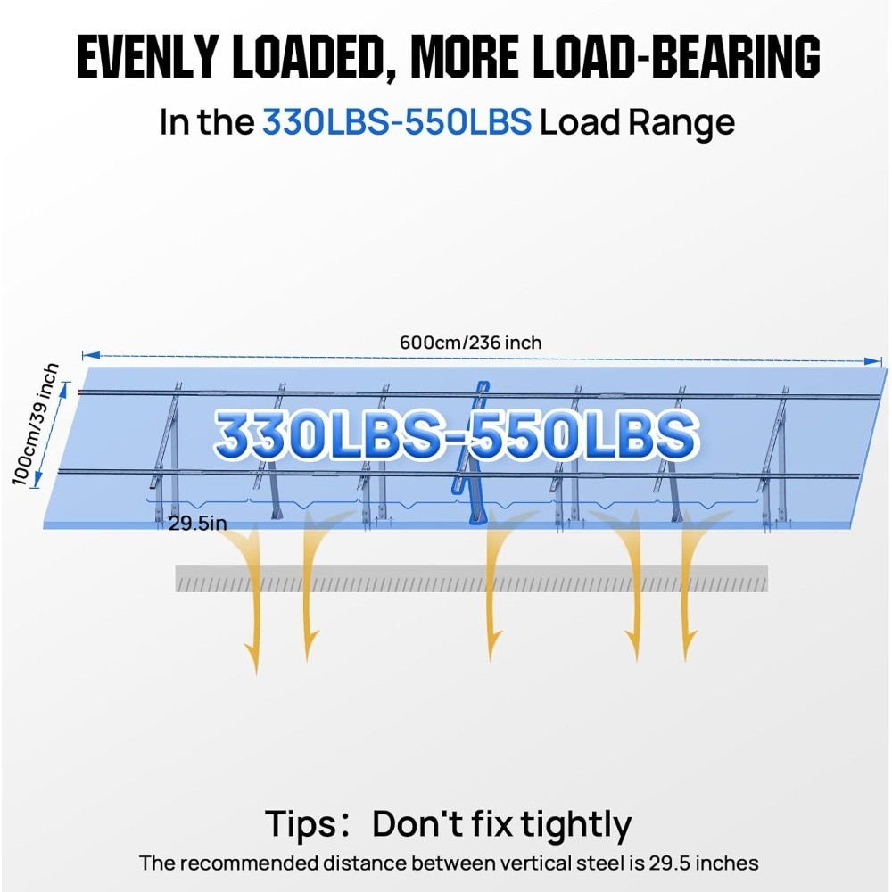 Adjustable Ground Mount Solar Panel Racking System for 5x400W or 6x300W or