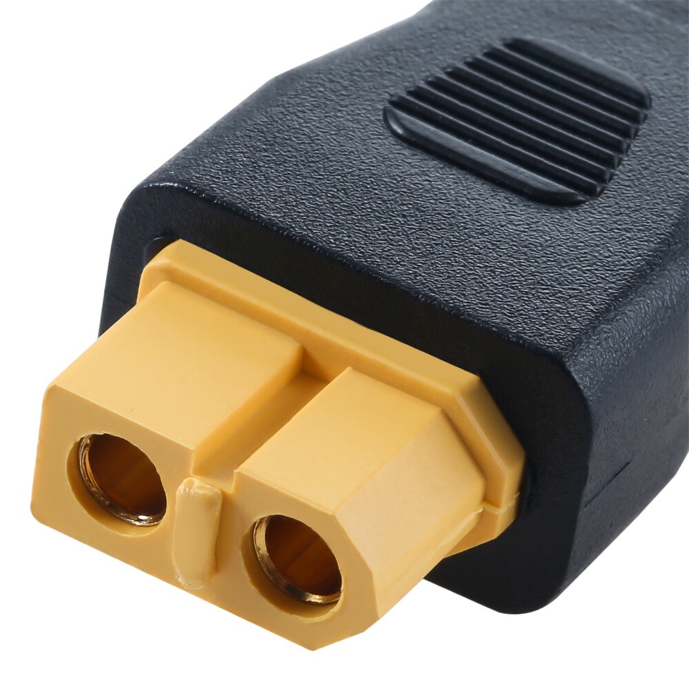 1M XT60 Socket Connector 12AWG XT60 Adapter Extension Cable For Powerstation