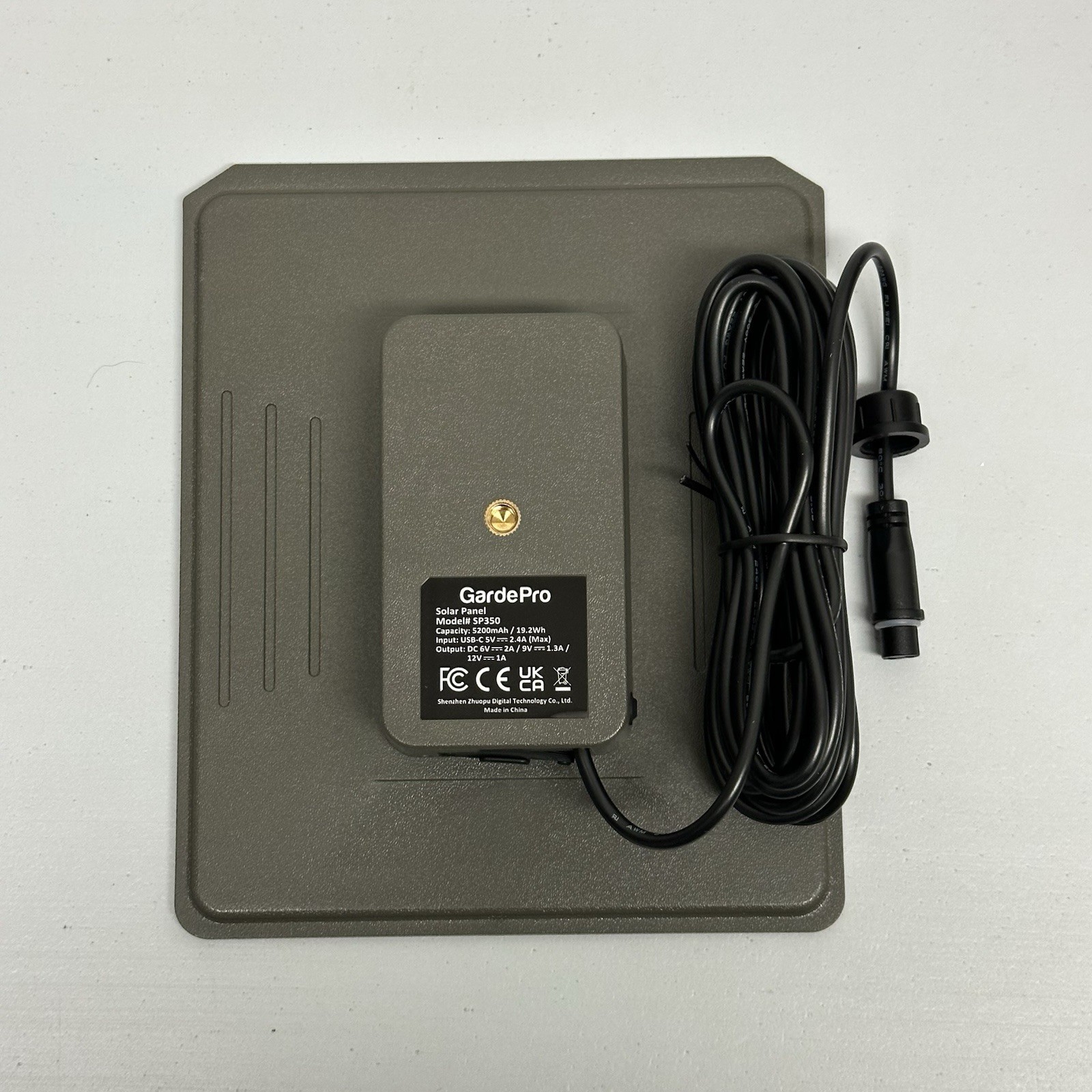 GardePro SP350 3.5W Solar Panel for Trail Camera A3 A3S E5 E6 E8 X50S X66 Pro