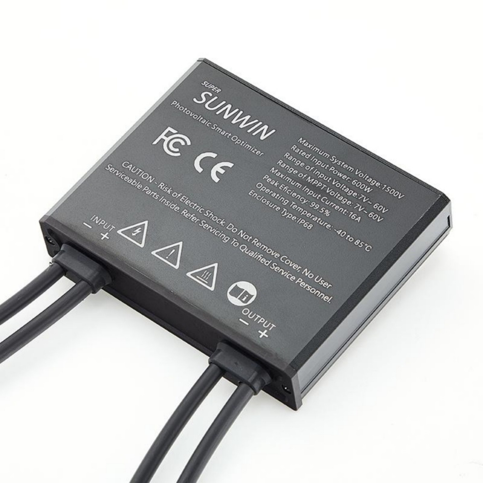 Solar Power Optimizer 600W for Photovoltaic Systems with Overcurrent Protection