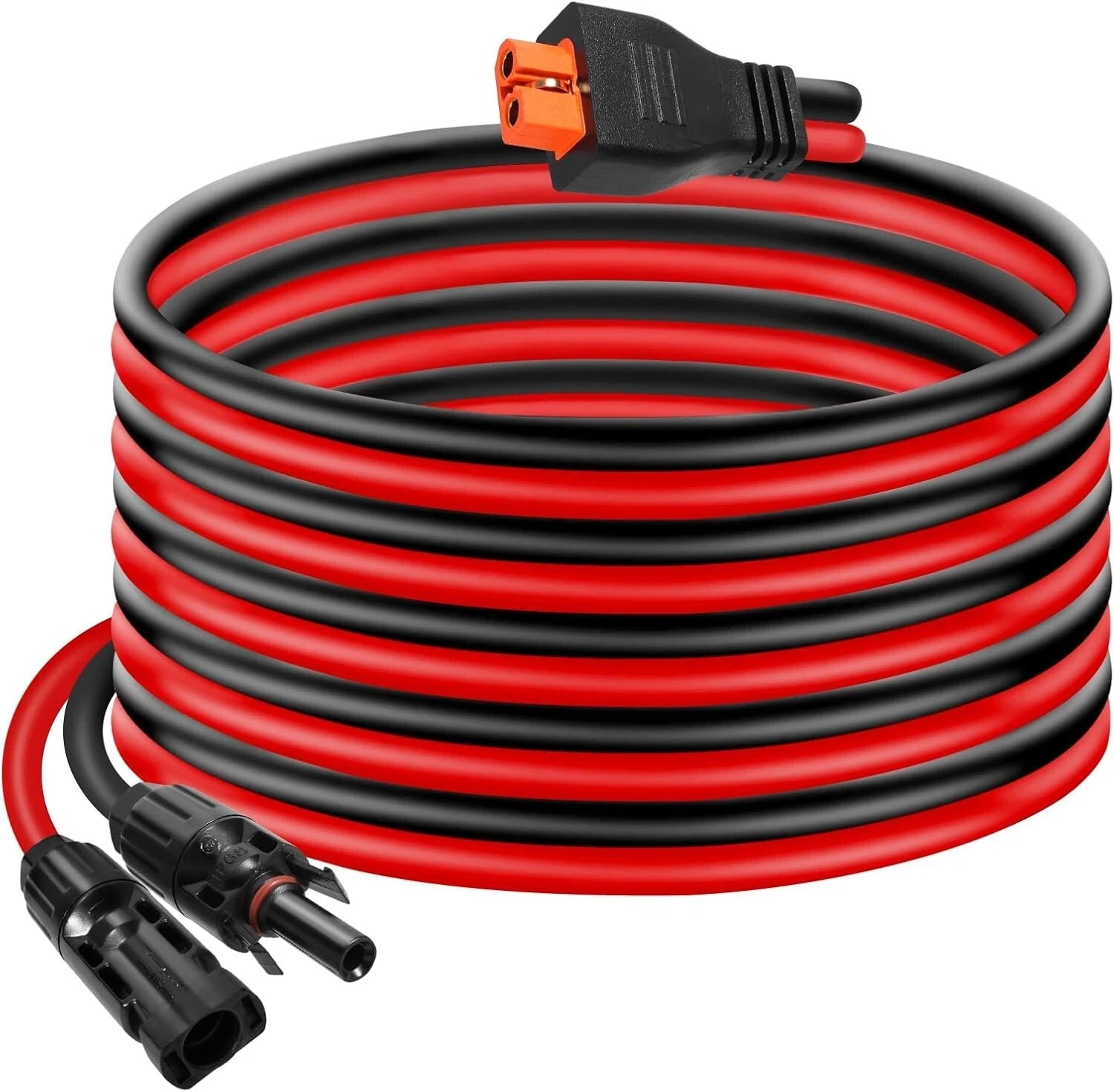 10AWG Tinned Copper Wire Xt60I to Solar Panel Connector Extension Cable 25FT – H