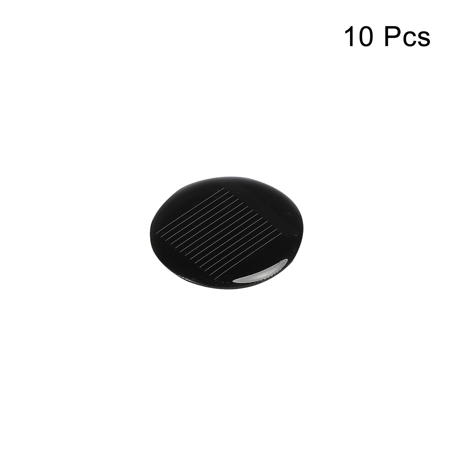 Mini Solar Panel Cell 0.5V 140mA 0.07W 32mm for DIY Project Pack of 10