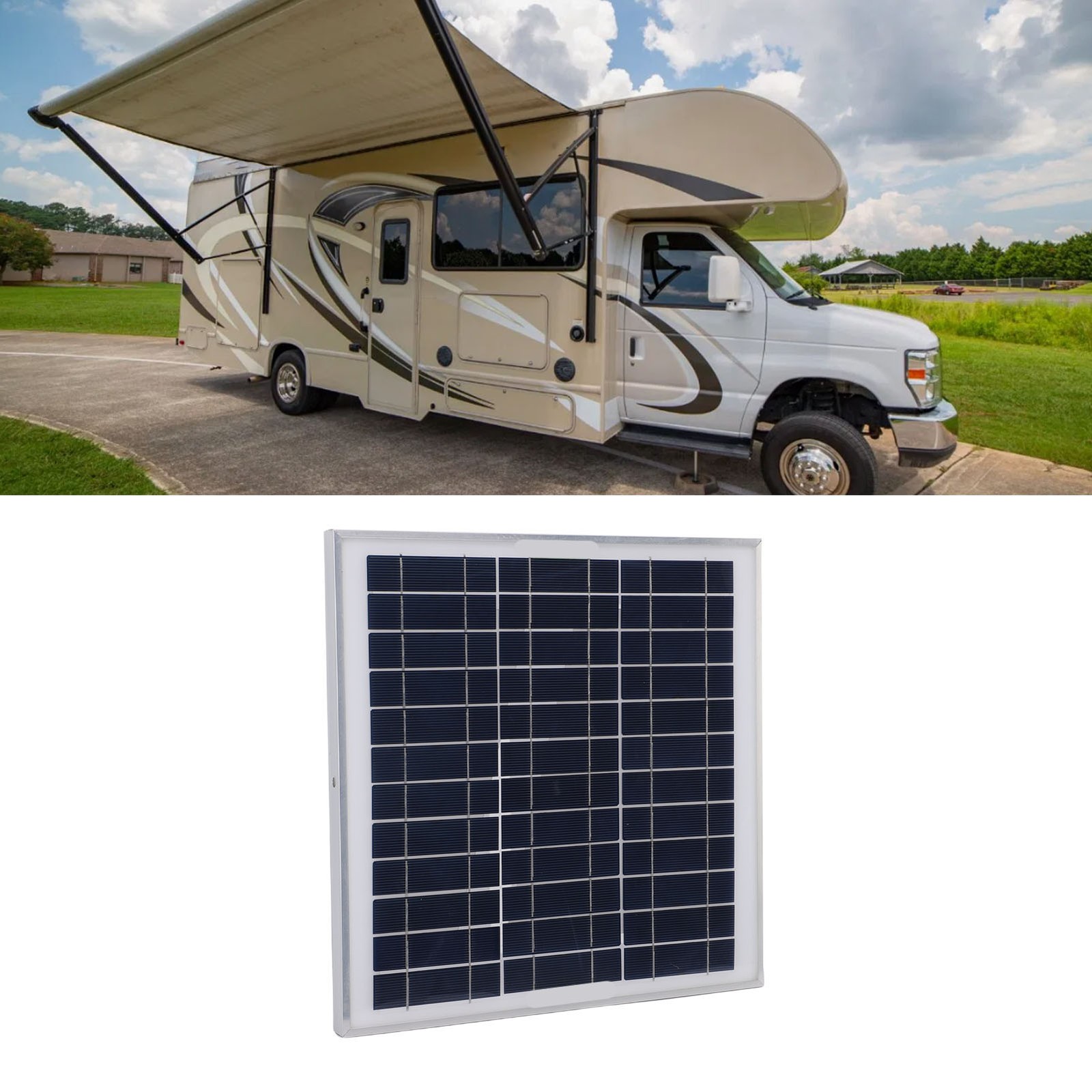100W Solar Panel Kit USB Type C DC Output IP67 Water Proof Solar Charging Panel