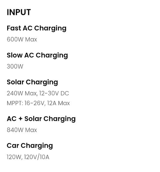 OUPES Exodus 1200 Portable Power Station | 1200W 992Wh
