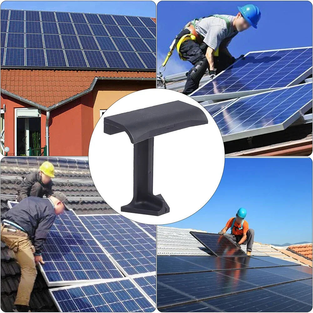 10Pcs Solar Panel Water Drainage Clip 30/35/40Mm PV Modules Cleaning Clips Panel