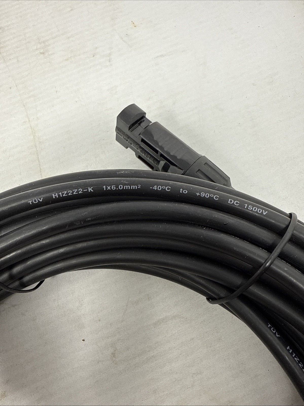 PV-LTM8 tov h1z2z2 1×6.0mm^2 -40C to +90C DC 1500V – RED & BLACK – 20ft