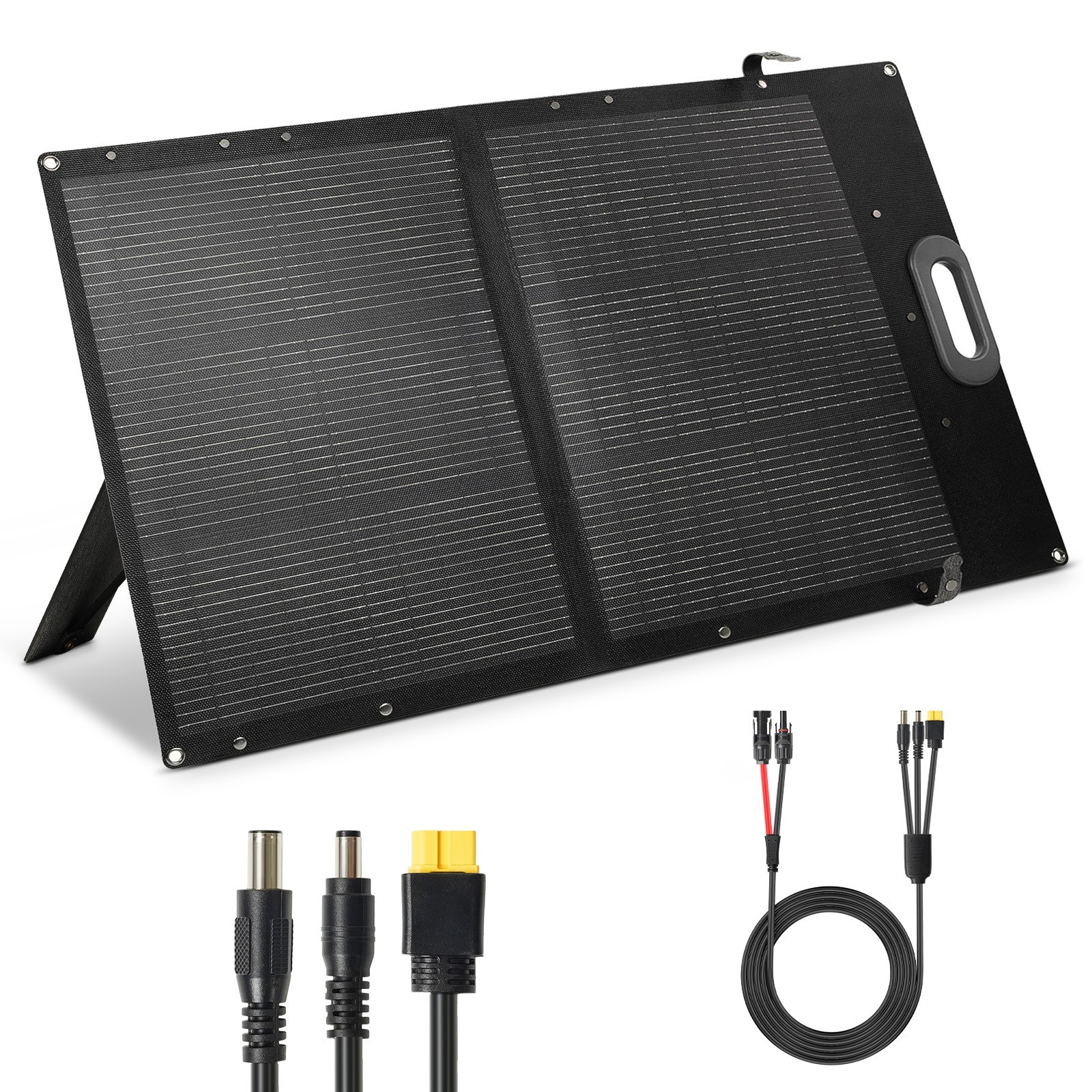 HQST Ultra-Light 100W Foldable Portable Solar Panel | 25% Efficiency, Up to 40%