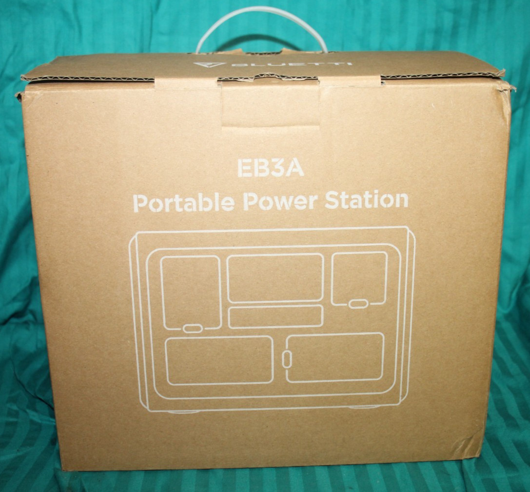 BLUETTI EB3A 268Wh Solar Generator 600W | Indoor/Outdoor Backup Power Station