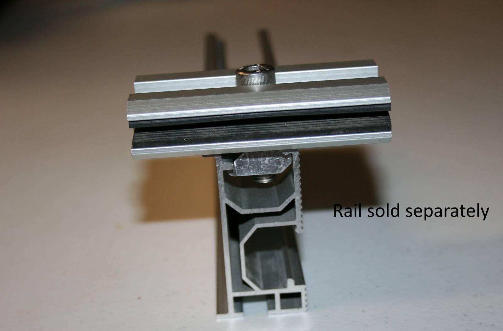 Semi Flexible Frameless Solar Panel Mounting brackets- Mid Clamp with Hardware