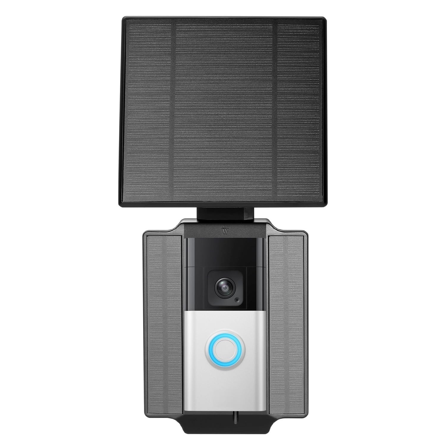 Universal Solar Charger for Ring & Wyze Video Doorbells – 2.5W Solar Panel Power