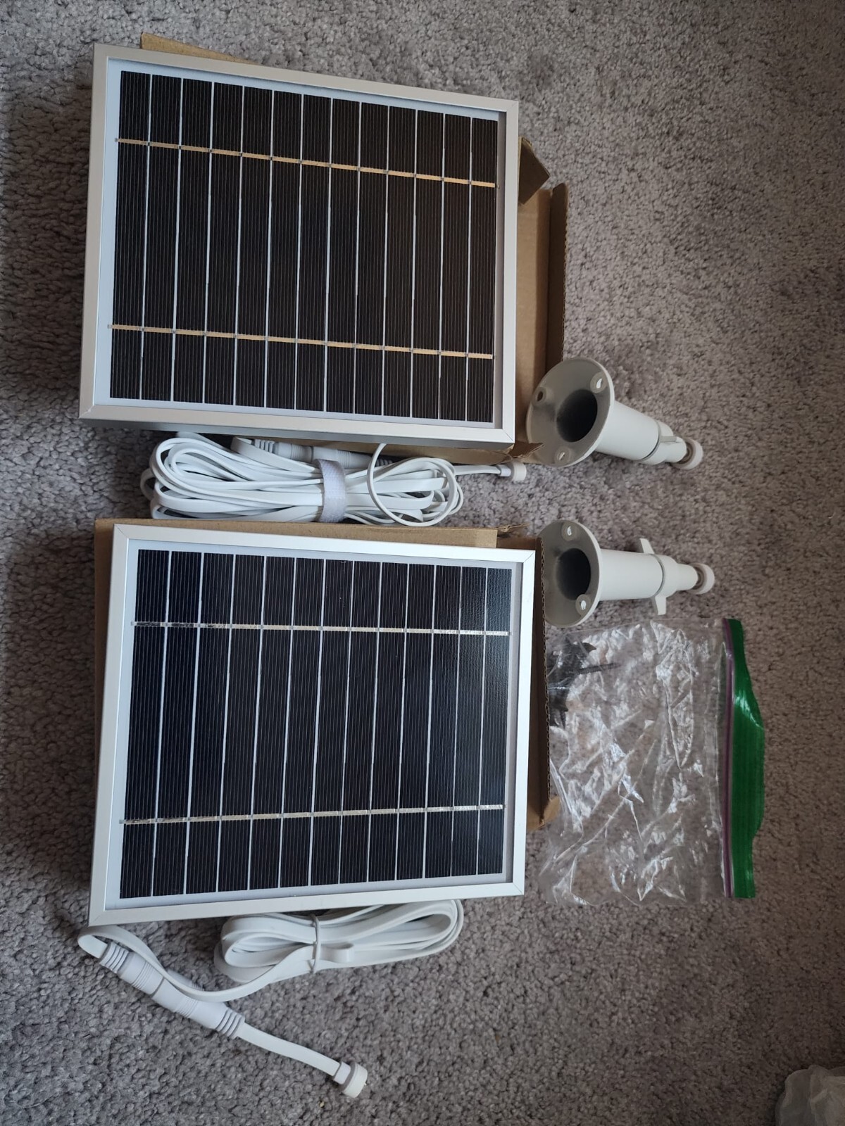 UYODM 2 Pack Solar Panel Charger for Arlo Essential Spotlight/XL Spotlight | IP6
