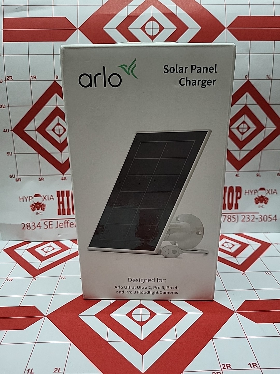 Arlo Solar Panel Charger for Arlo Ultra and Pro 3/4 + Pro 3 Floodlight Cameras