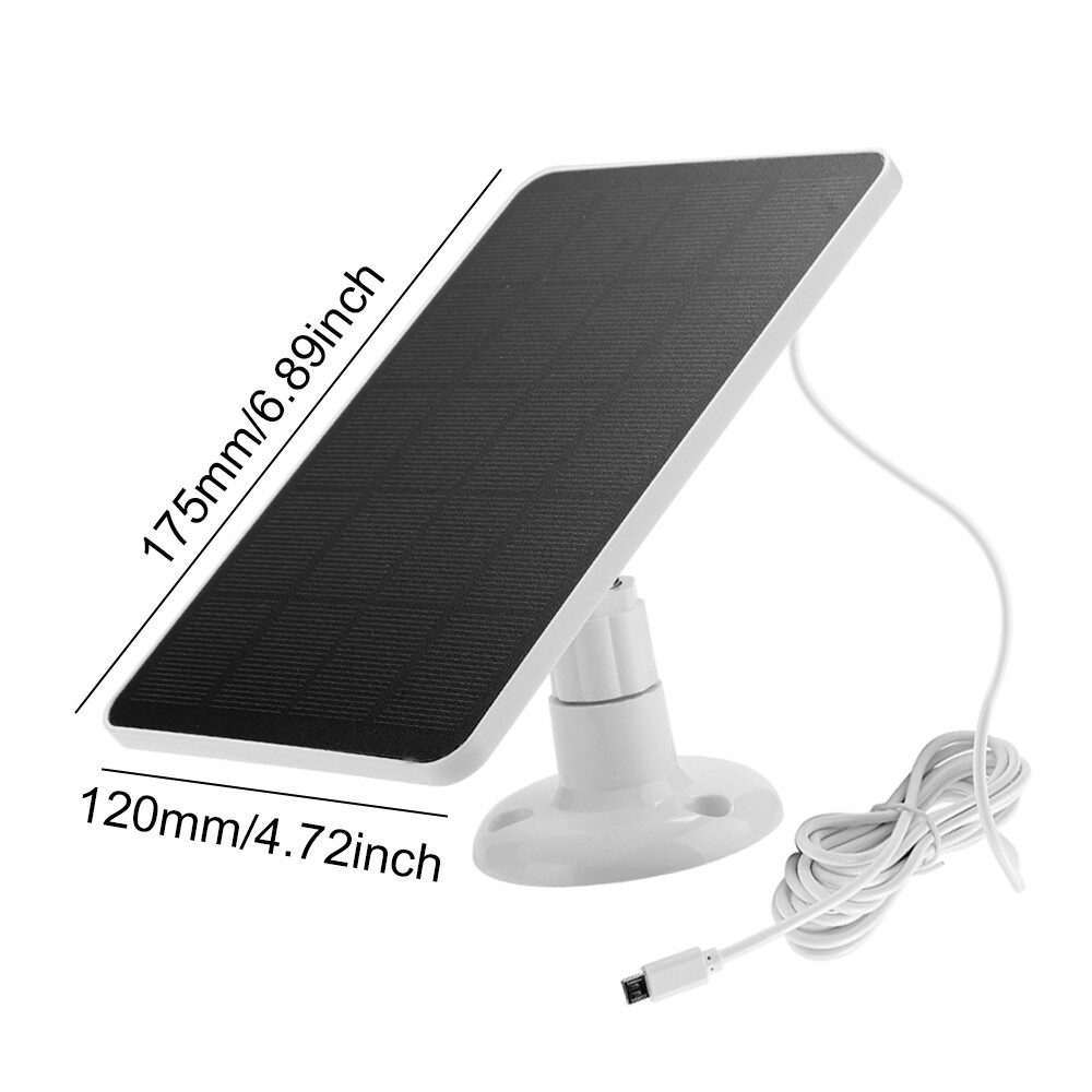 Solar Power Panel for Blink Outdoor, XT and XT2 Camera Charger With 11.8ft Cable