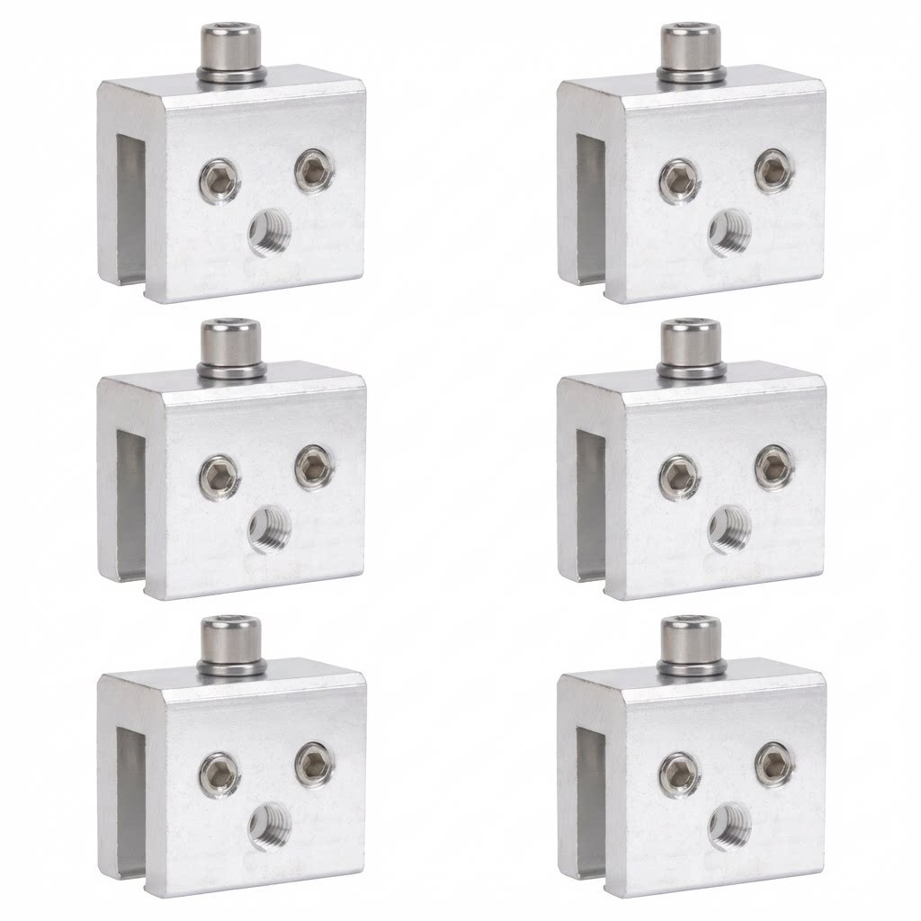 Standing Seam Clamps Aluminum Alloy Construction For Solar Panel Systems