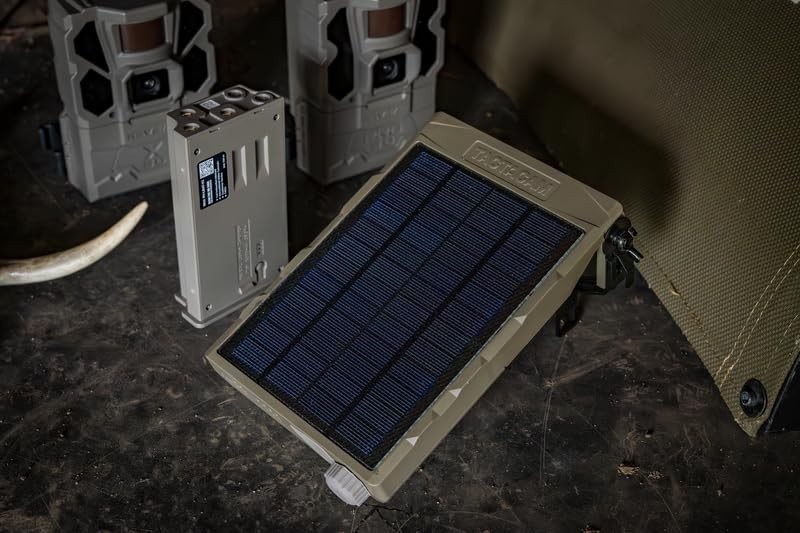 Solar Panel for Cellular Trail Cameras – Compatible with Reveal X 2.0, 3.0, Pro