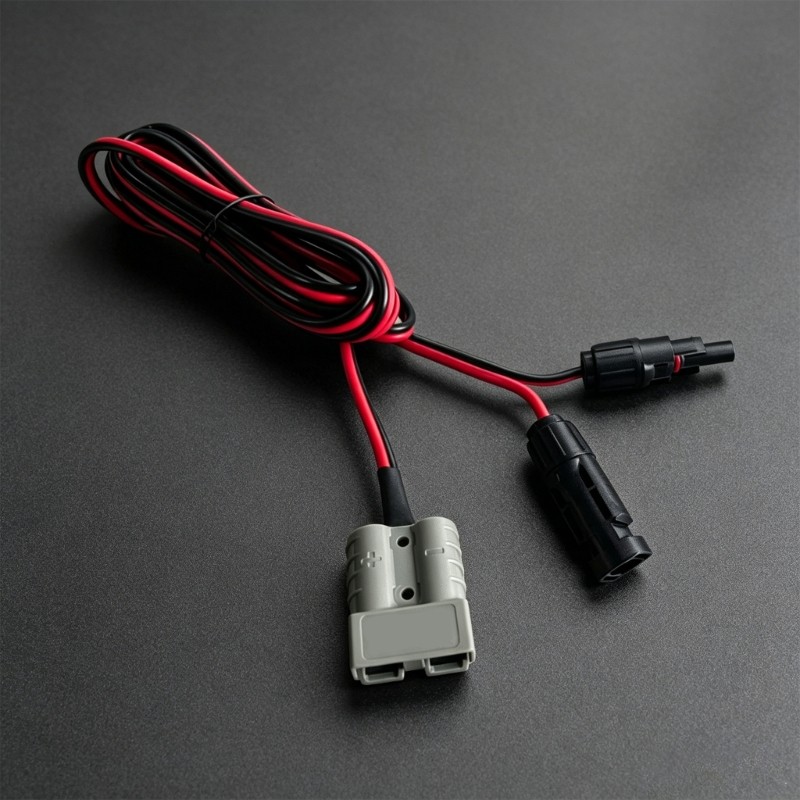 Plugs SB50 Plugs to Solar Panel Wire 12AWG PVC Coated Copper Cable for Marine