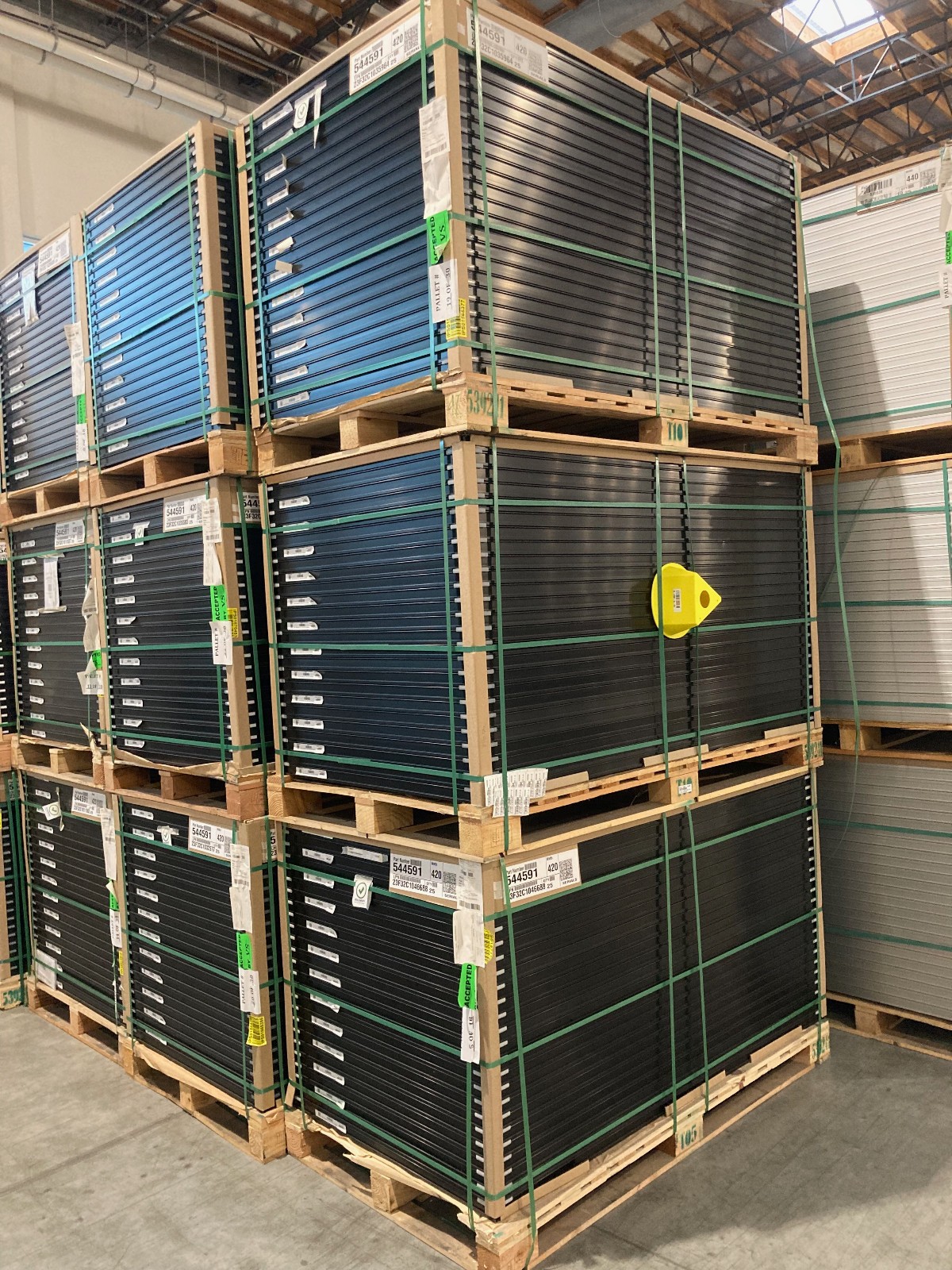 New SunPower Maxeon 420W AC solar panels w/ micro inverters, model SPR-M420-H-AC