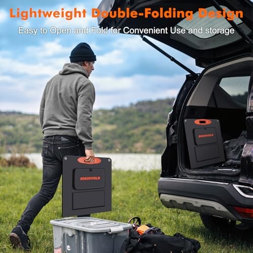 N-Type 16BB 100W Portable Solar Panel 18V Mono ETFE Foldable Solar SO-F100W