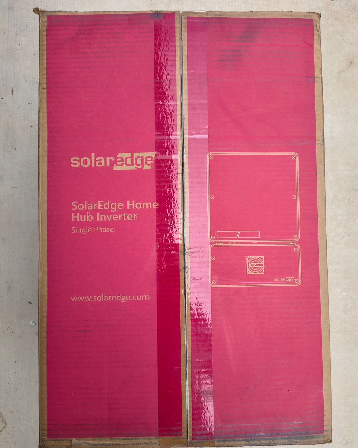 New sealed SolarEdge SE6000H-US Single Phase Home Hub Inverter with HD-Wave