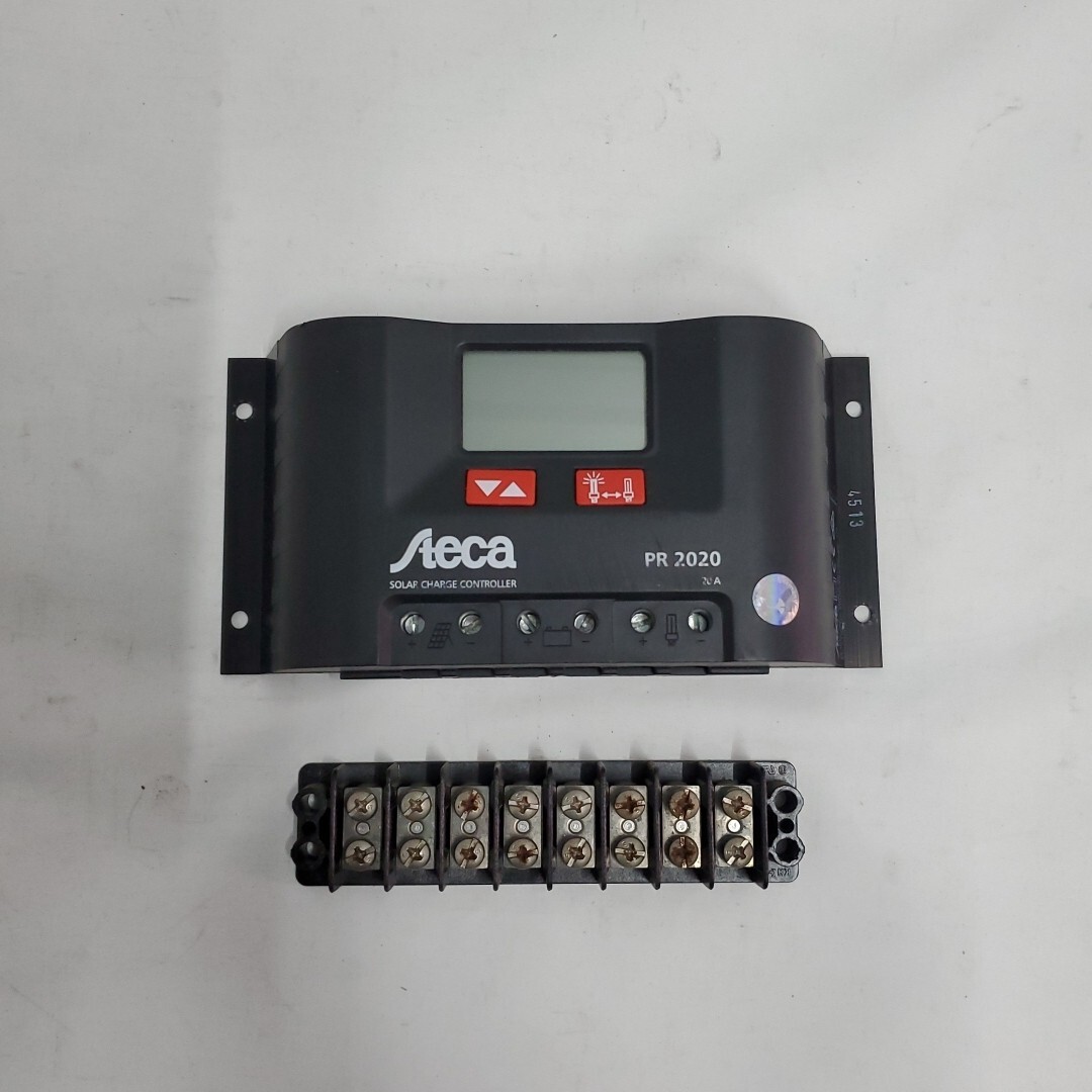 SunWize Steca PR 2020 Solar Charger Controller 20A 12/24V w/ Connection Block