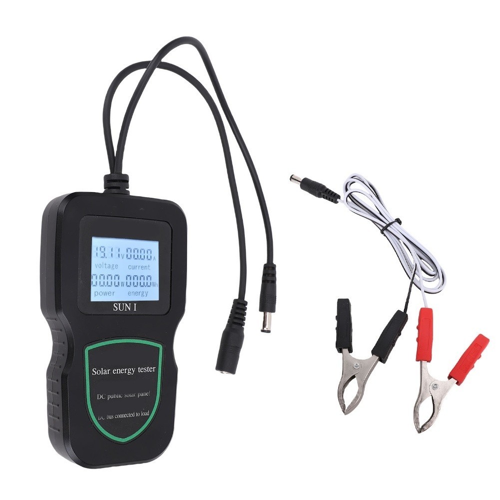 Solar Panel Multimeter Tester for Photovoltaic Module Voltage Current and Power