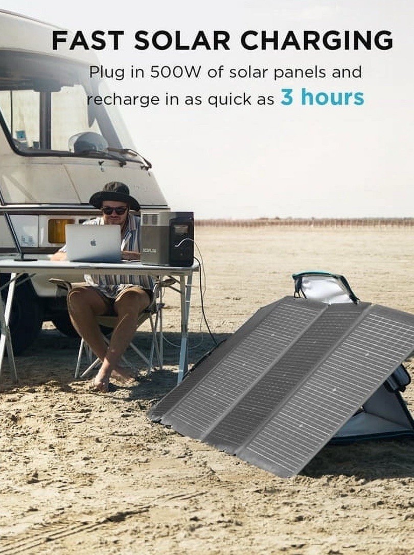 EcoFlow DELTA 2 950Wh Portable Power Station LiFePO4 Solar Generator 110/220V