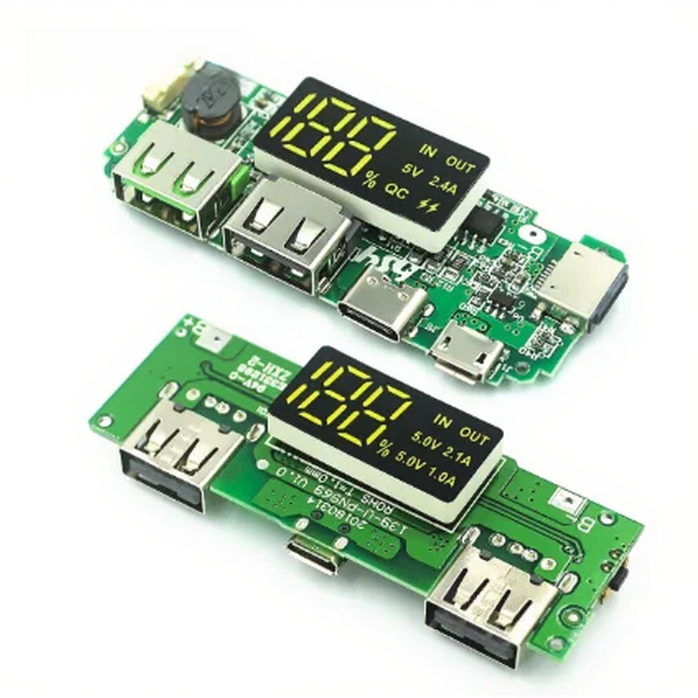Battery Management Travel Power Backup Power Bank Module 5V Total Output